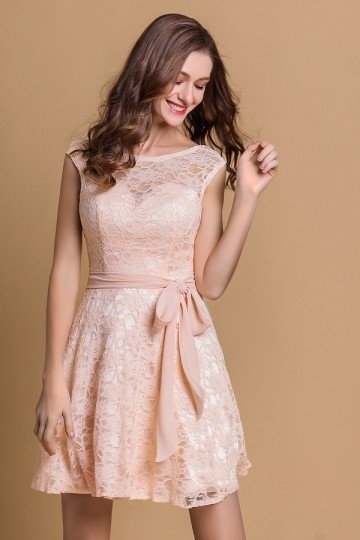 robe-rose-pale-droite-08 Ljusrosa asymmetrisk klänning