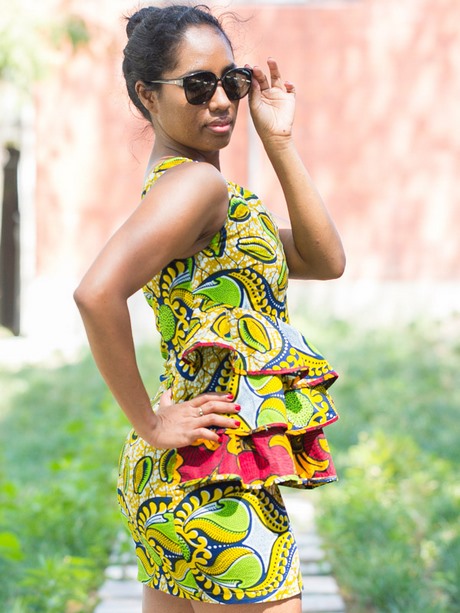 Afrikansk klänning mode