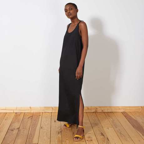 robe-longue-noire-debardeur-15 Lång debardeur stil klänning