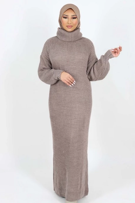 robe-pull-col-rouler-81_9-18 Turtleneck tröja klänning