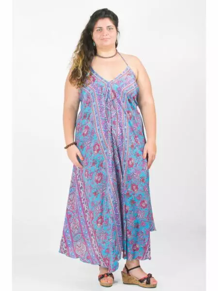 robe-turquoise-grande-taille-44-1 Plus storlek turkos klänning