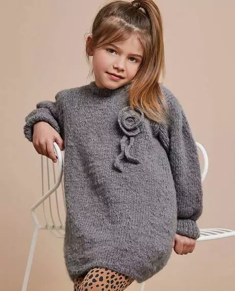 tricoter-robe-en-laine-30_4-15 Stickning ull klänning