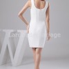 Enkel vit klänning