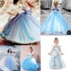 Cinderella prinsessa klänning