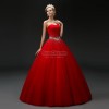 Röd prinsessa klänning