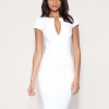 Elegant vit klänning