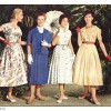 Kvinnors mode på 50-talet